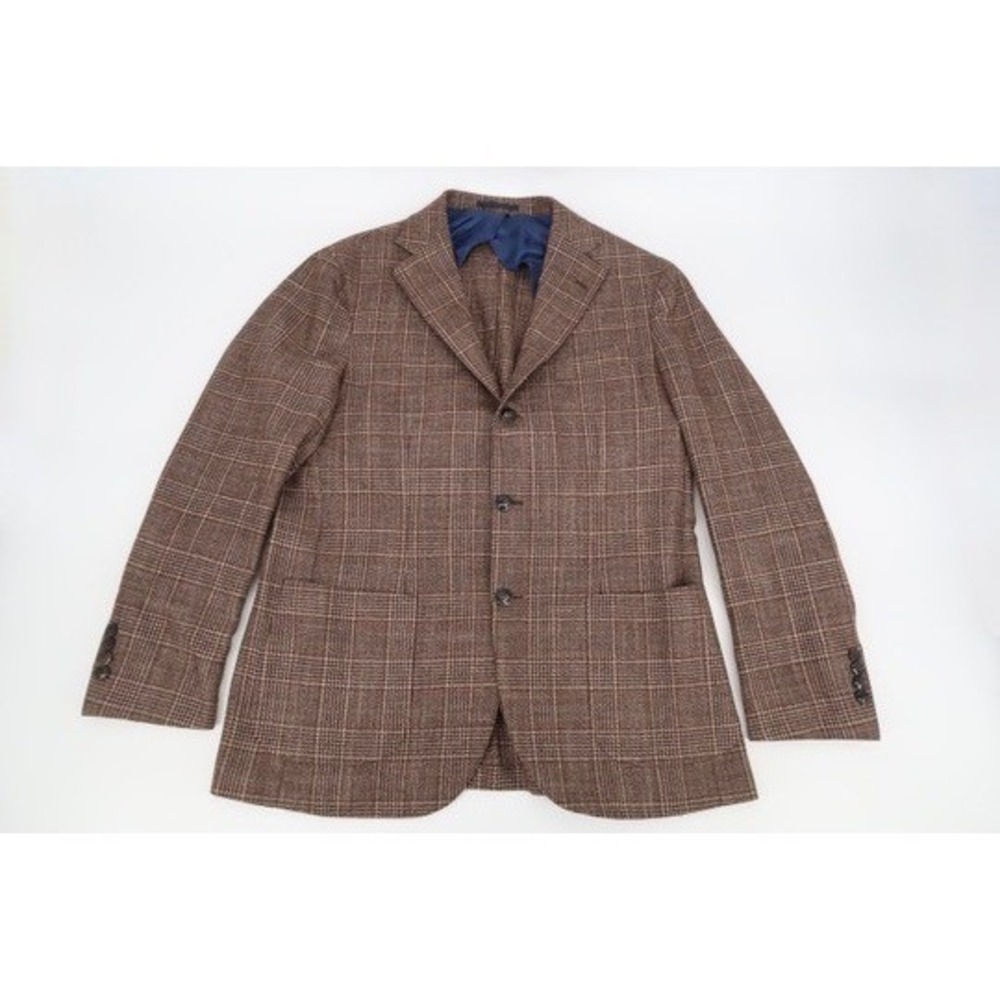 Barba Napoli Sport Coat Mens 42 Brown Loro Piana Silk Air Wool Cashmere Blazer